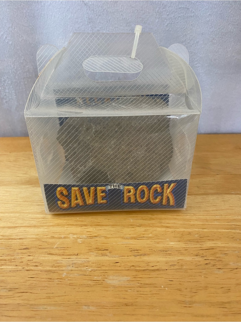 Save The Rock 2003 Alcatraz Prison Historical Concrete Chunk Souvenir from CA